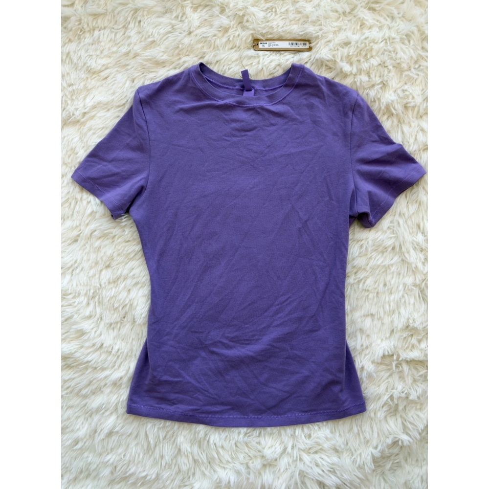 SKIMS | Cotton Jersey Tshirt | Ultra Violet | Small